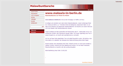 Desktop Screenshot of malawis-in-berlin.de